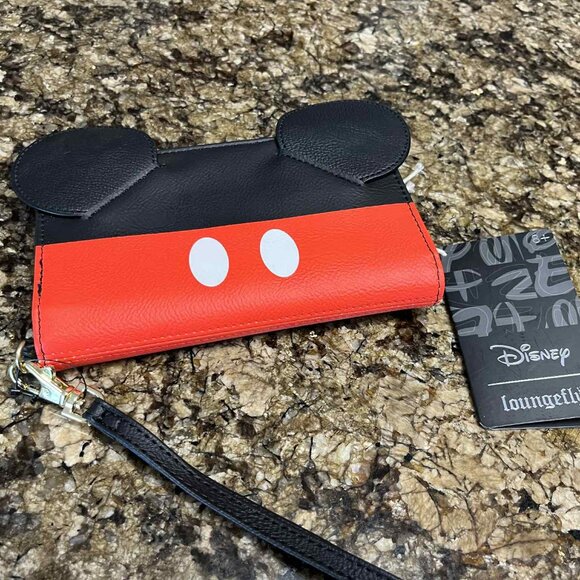 Loungefly Handbags - BRAND NEW WITH TAGS DISNEY LOUNGEFLY MICKEY COSPLAY TECH WALLET